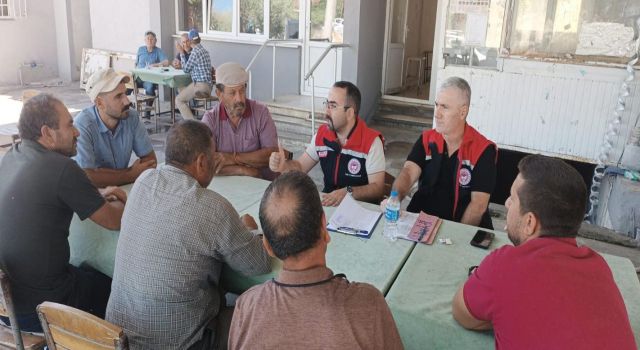 Nazilli'de çiftçilere hayvan hastalıkları ve süt hijyeni eğitimi