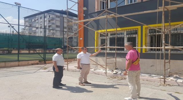 Nazilli'de okullar yeni eğitim öğretim yılına hazırlanıyor