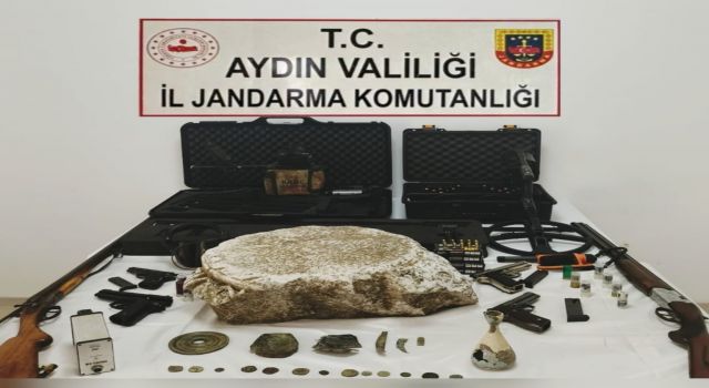 Söke'de eş zamanlı tarihi eser operasyonu: 5 gözaltı