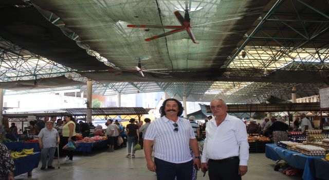 Sultanhisar’da pazarcı esnafı rahat nefes alacak