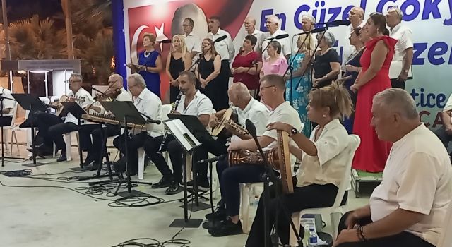 Akbük’te DİKSAD Türk Sanat Müziği Korosundan Unutulmaz Konser