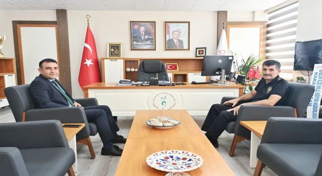 Aydın PMYO Müdürü’nden İl Milli Eğitim Müdürü’ne Ziyaret