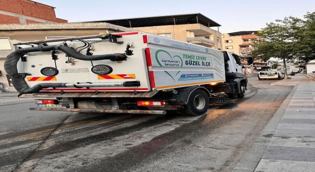 Germencik’te temizlik ve bakım çalışmaları sürüyor