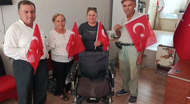 Nazilli Engelliler Derneği'nden anlamlı hediye 