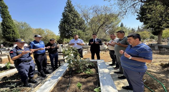 Şehit jandarma er Altun mezarı başında anıldı