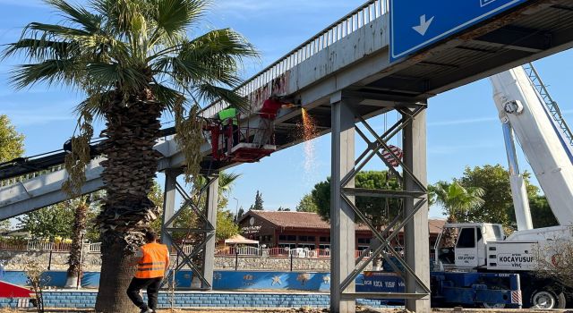 Başkan Kaya talep etti, atıl üst geçit kaldırılıyor