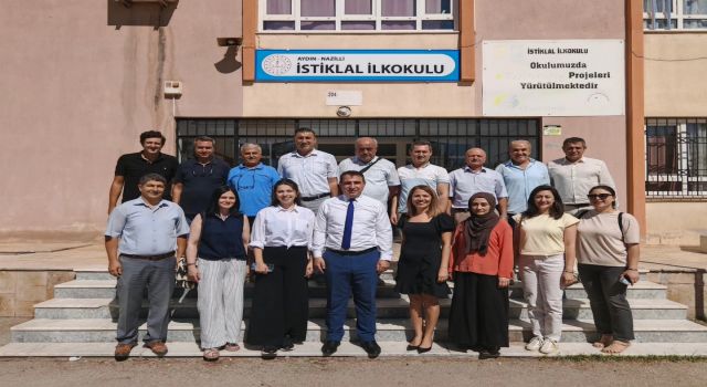 Nazilli İlçe Milli Eğitim Müdürü Şimşek’ten İstiklal İlkokulu’na Anlamlı Ziyaret