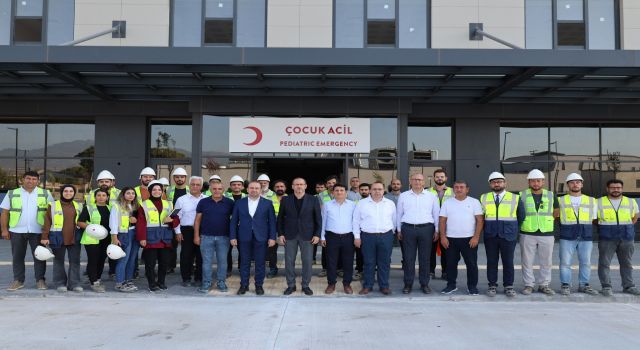 Sağlık Bakanı Yardımcısı Okumuş, Aydın Şehir Hastanesi'nde incelemelerde bulundu