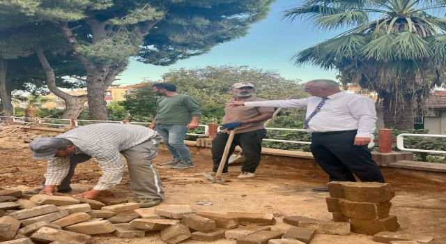 Başkan Yıldırımkaya çalışmaları yerinde inceledi