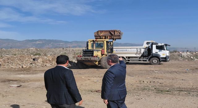 Buharkent’te 2. Etap İlek Bahçesi’nde çalışmalar başladı