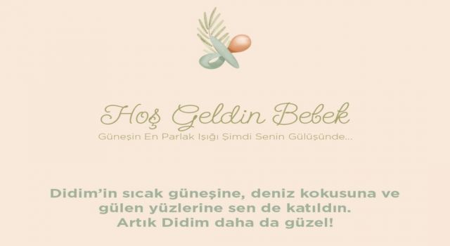 Didim'de 'Hoş Geldin Bebek' projesi tüm hızıyla sürüyor