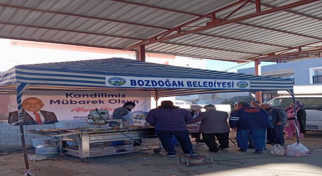 Bozdoğan Belediyesi’nden Vatandaşa Lokma İkramı