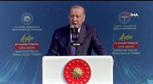Cumhurbaşkanı Erdoğan: "Bugün toplam değeri 87,5 milyar lirayı aşan yatırımları sizinle buluşturuyoruz"
