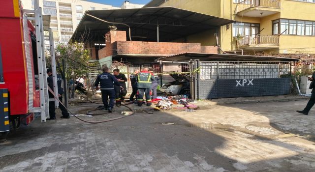 Evi ve arabasını yakıp kafasına sıktı