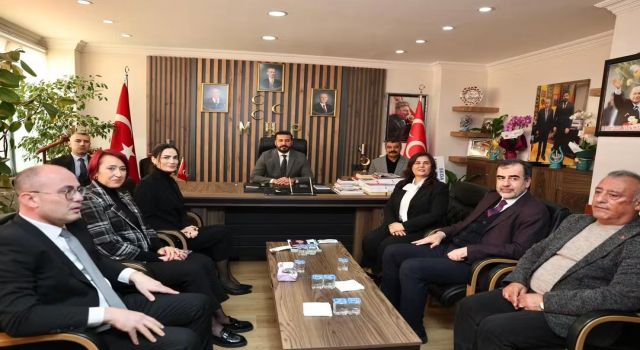 AK Parti Aydın Teşkilatından MHP İl Başkanlığı’na Ziyaret