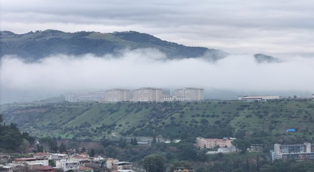 Aydın güne bulutla uyandı