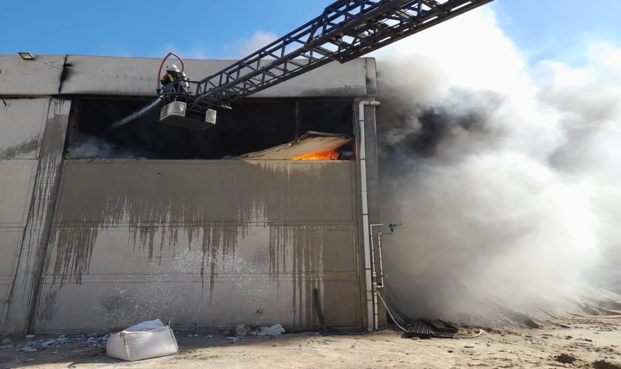 Didim Küçük Sanayi Sitesi’nde Facianın Eşiğinden Dönüldü