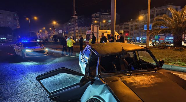 Nazilli'de Dört Yol Kavşağı’nda Korkutan Kaza