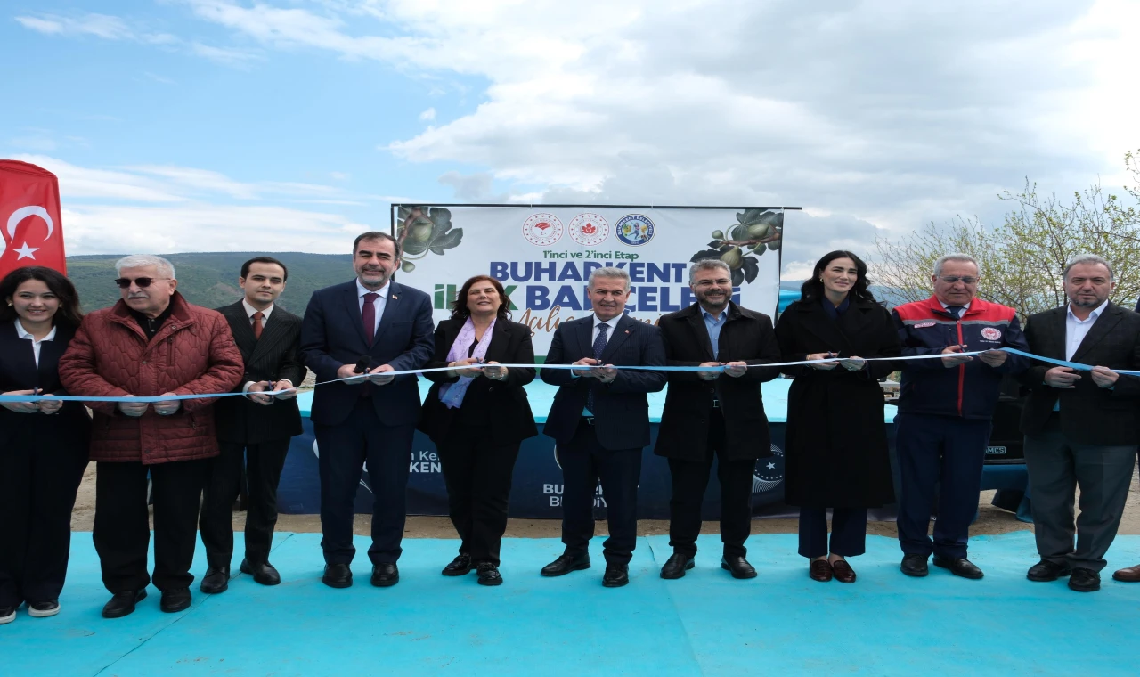 AYDIN’IN İLK İLEK BAHÇELERİ TÖRENLE HİZMETE AÇILDI