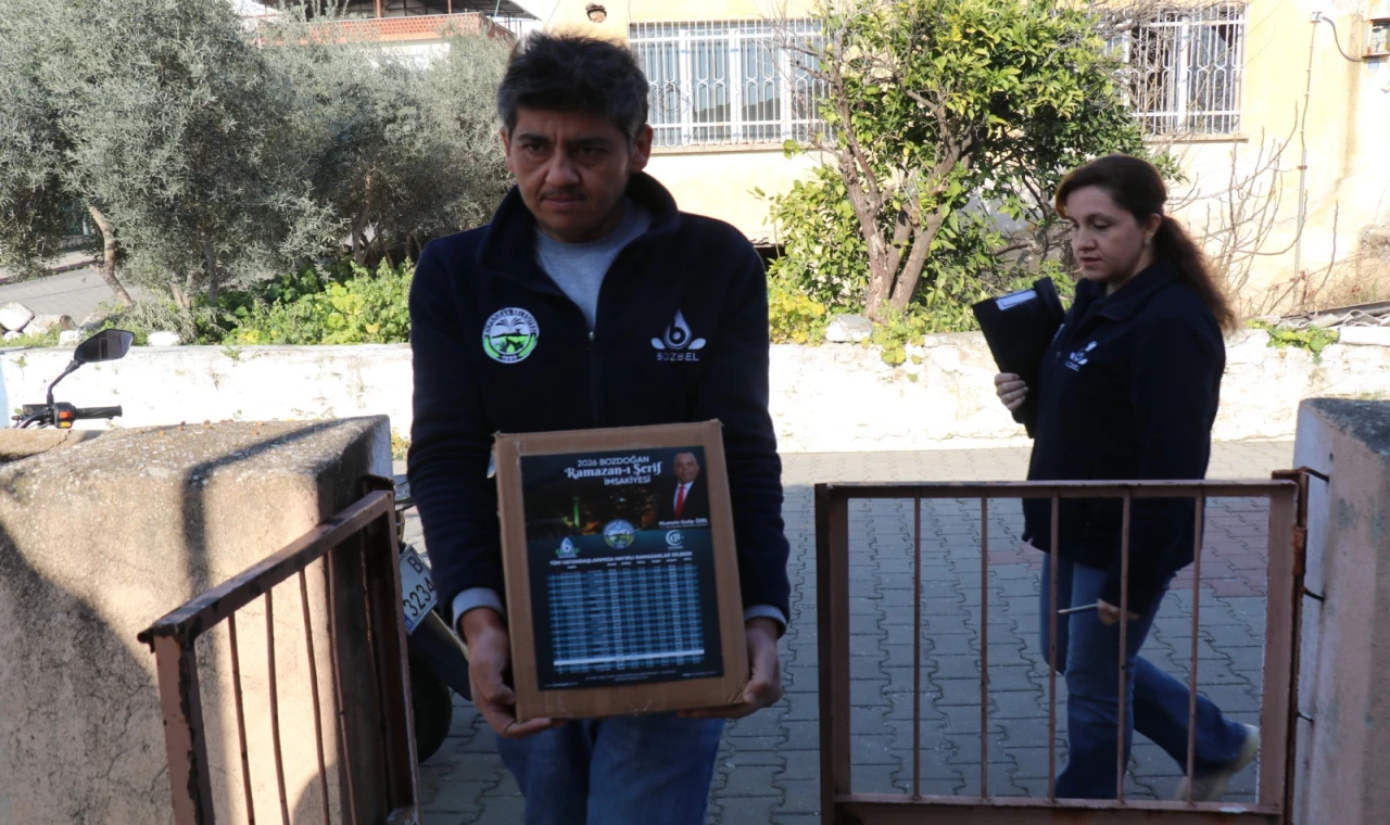 Bozdoğan’da "Belediyen Yanında" projesi, ihtiyaç sahibi vatandaşların kapısını çalıyor