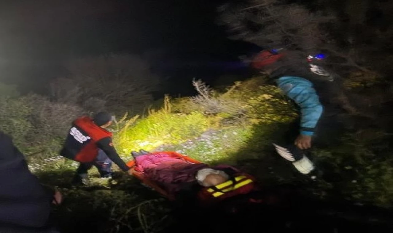 Kaybolan Alzheimer hastası yaşlı adam termal kameralı dronla bulundu