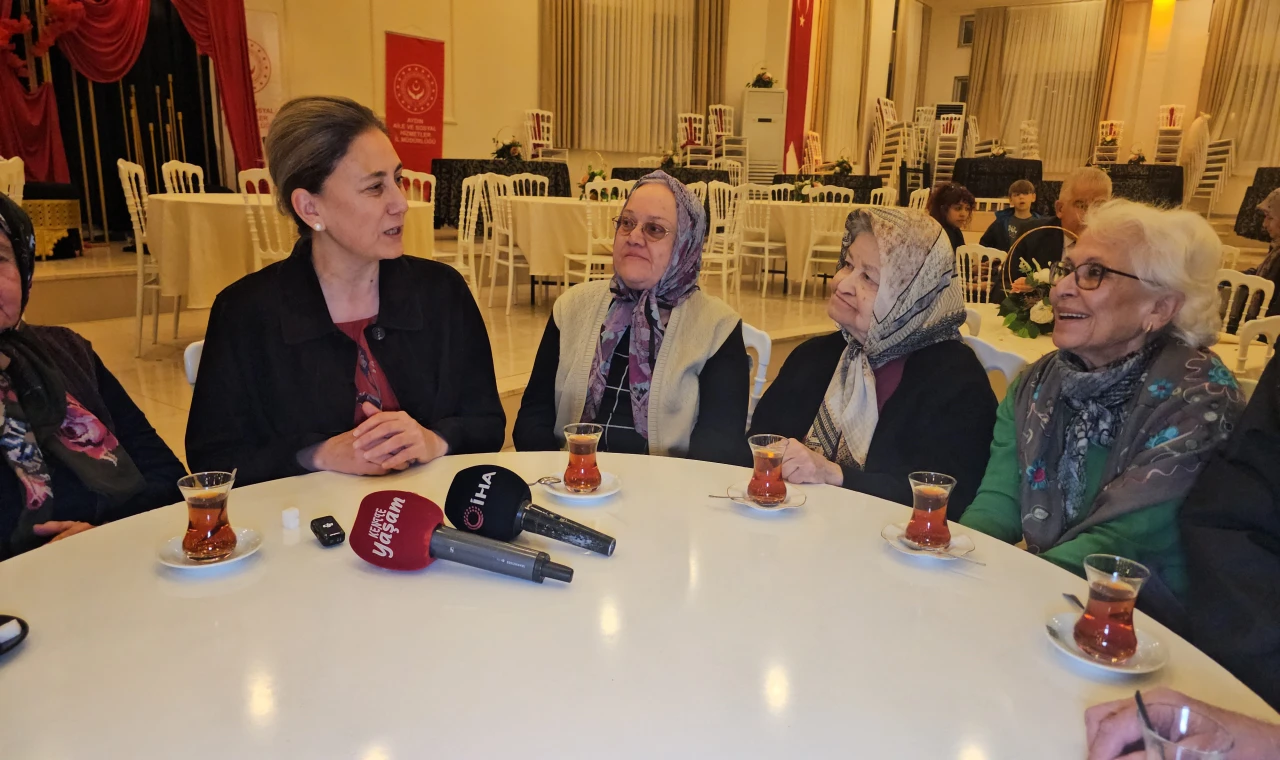 Kaymakam Kan huzurevi sakinlerini iftarda ağırladı