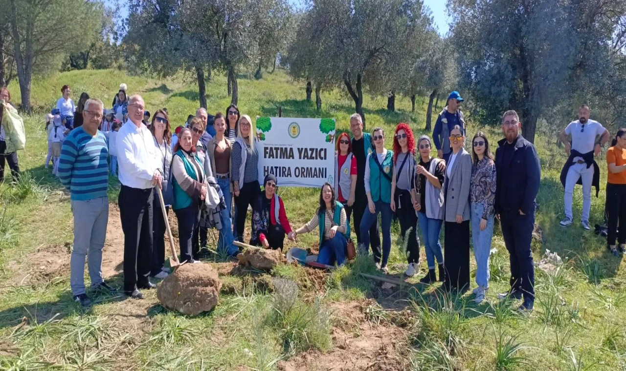 Merhum Gazeteci Fatma Yazıcı İçin Hatıra Ormanı Oluşturuldu