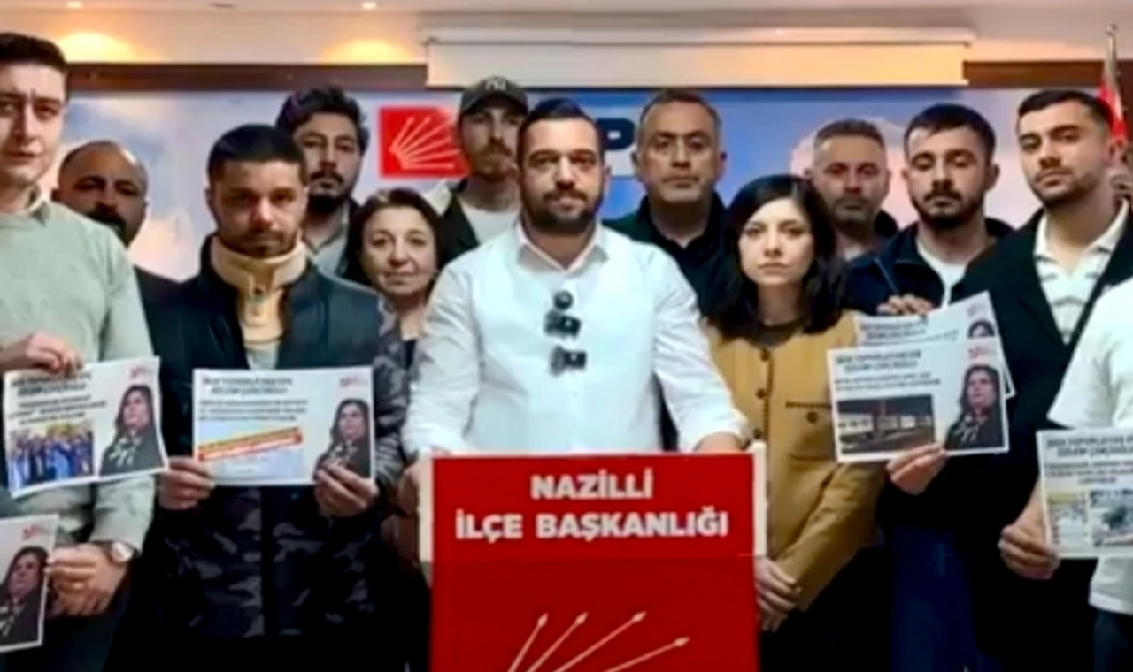 Nazilli’de Afiş Soruşturması Büyüyor: 4 Gözaltı, CHP’den Açıklama