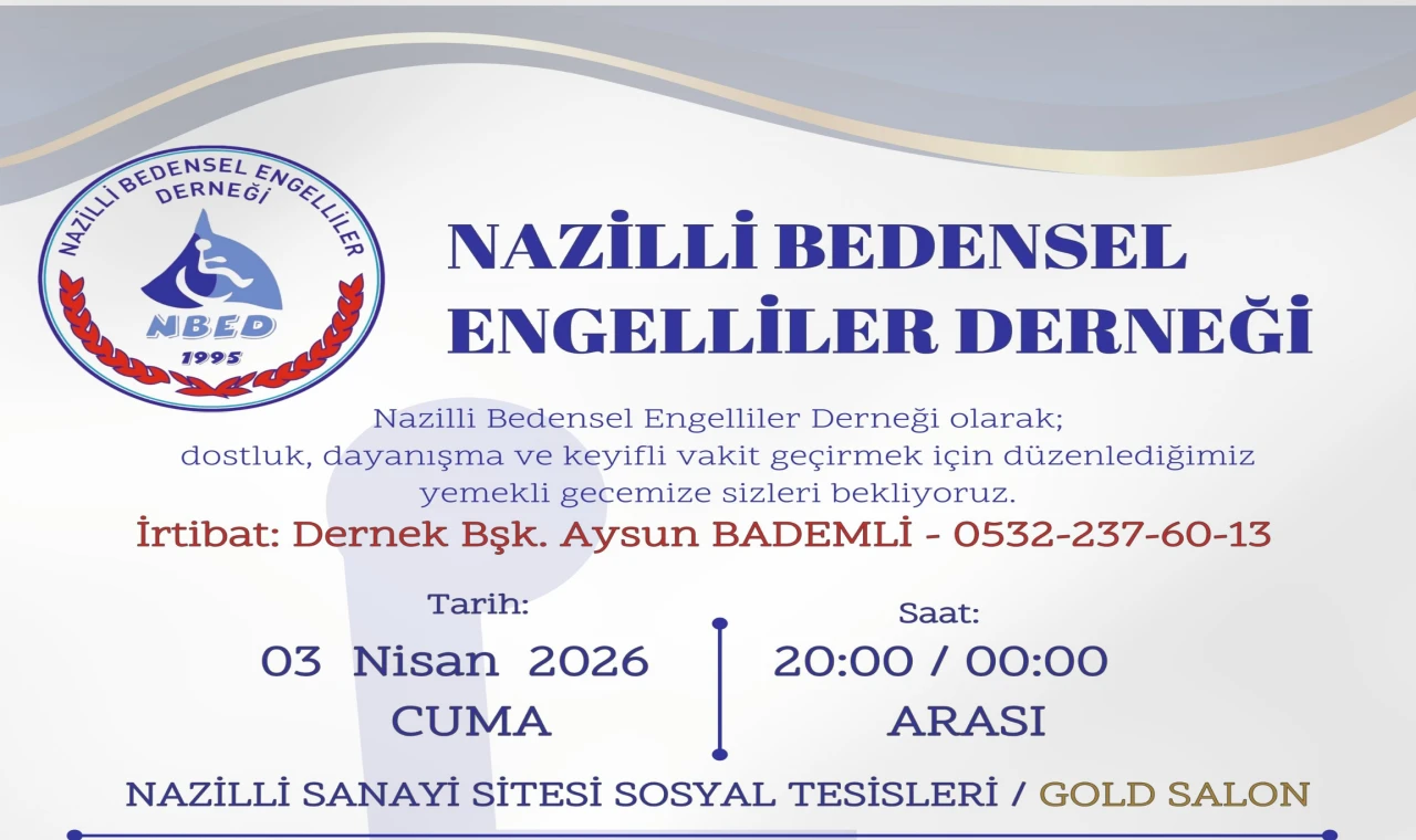 Nazilli’de Dayanışma Gecesi: Müzik ve Umut Bir Arada