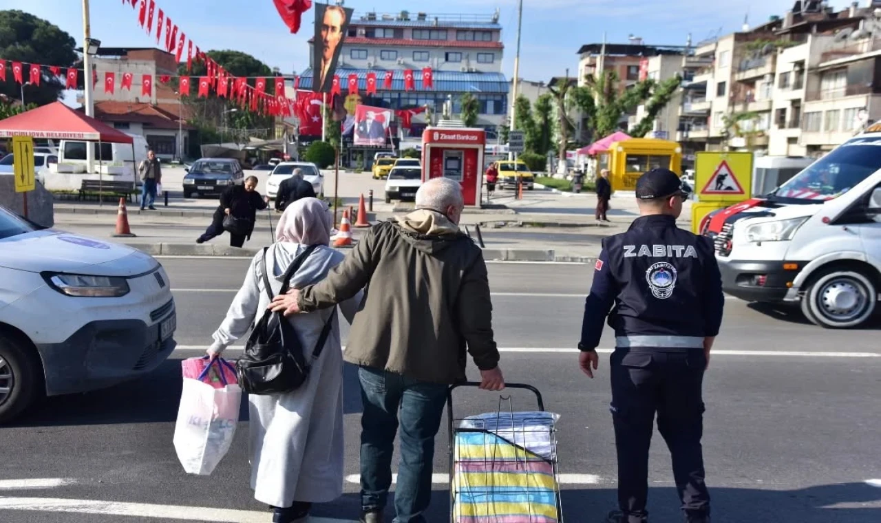 İncirliova’da zabıta ekipleri vatandaşlar için sahada