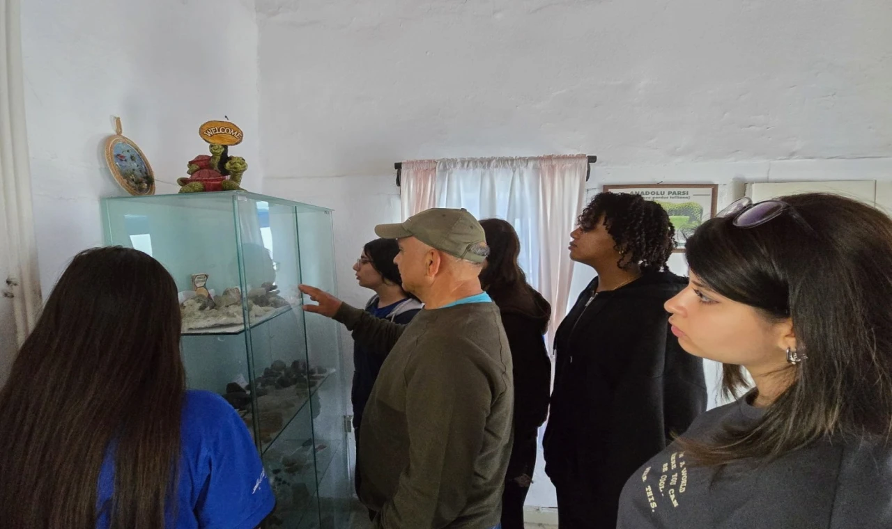 Lise öğrencilerine Kuşadası’nın doğal güzellikleri anlatıldı