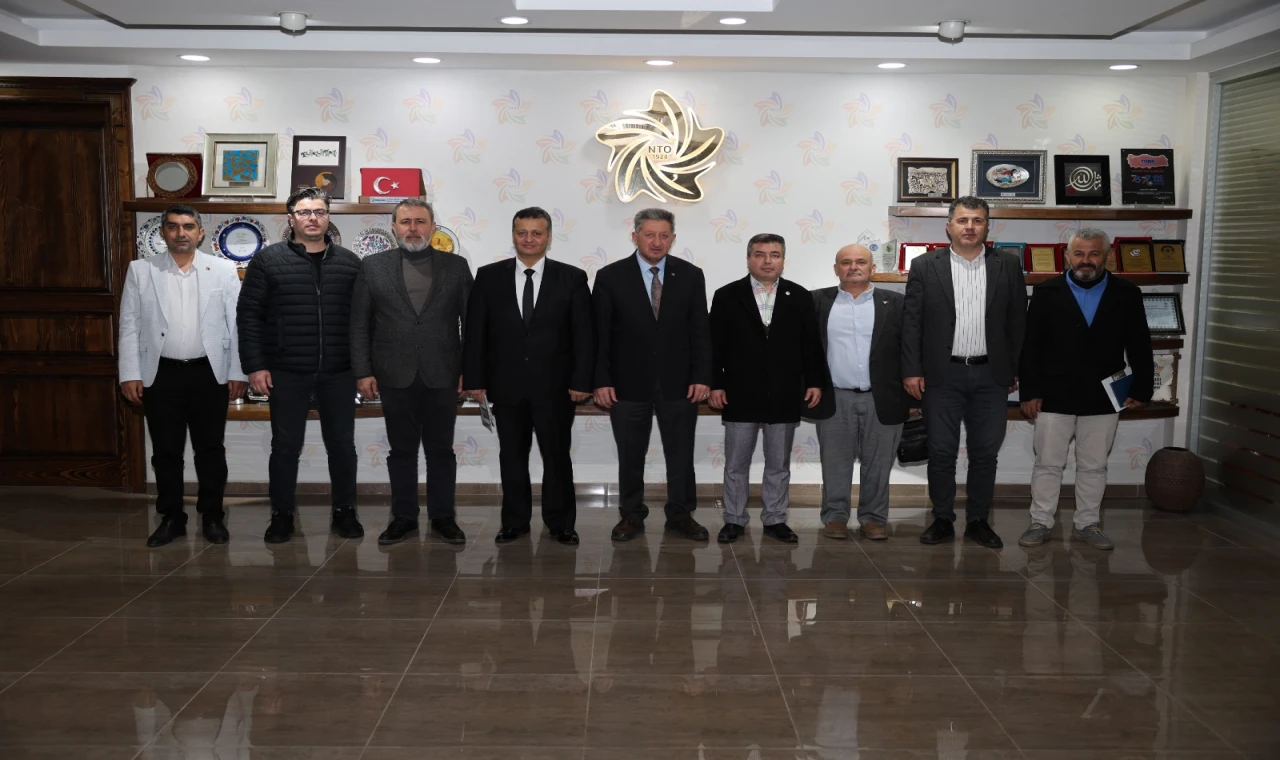 NAZİLLİ MESLEK ODALARI GÜÇBİRLİĞİ TOPLANTISI ODA BAŞKANLARININ KATILIMI İLE YAPILDI