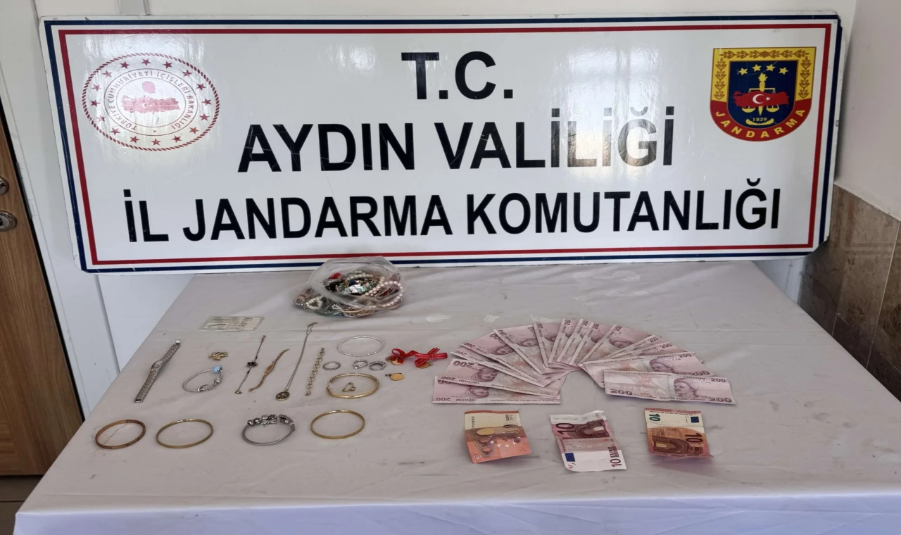 Nazilli'de 850 bin TL'lik ziynet eşyasını çaldı, yakalandı