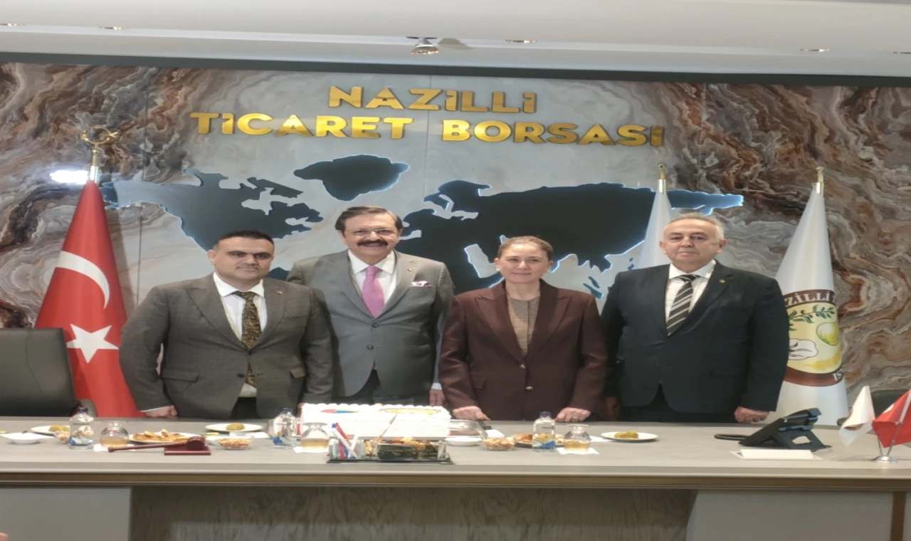 TOBB Başkanı Hisarcıklıoğlu Nazilli’de: İncirin Dünyadaki Yeri Vurgulandı