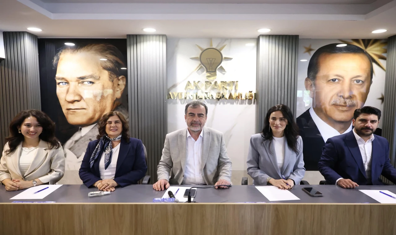 Başkan Çerçioğlu AK Parti Aydın İl Başkanlığı’ndaki Bayramlaşmaya Katıldı