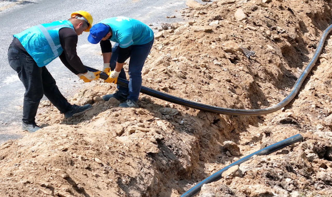 BAŞKAN ÇERÇİOĞLU’NUN ALTYAPI  ATAĞI SÜRÜYOR