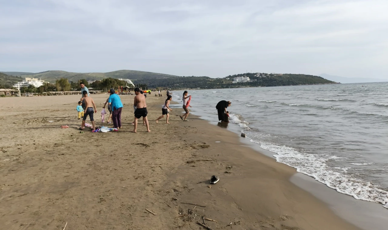 Ege’de sıcak havayla birlikte deniz sezonu başladı