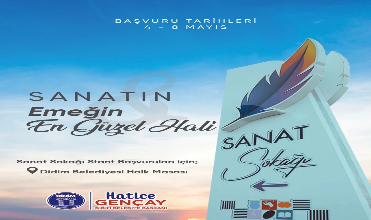 Sanatın ve Emeğin Buluşma Noktası: Sanat Sokağı İçin Başvurular Başlıyor
