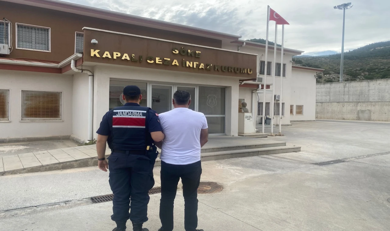 Söke’de 10 yıl hapis cezası ile aranan şahıs yakalandı