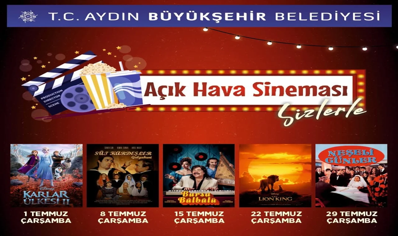 Başkan Çerçioğlu vatandaşları açık hava sineması etkinlikleriyle buluşturmaya devam ediyor