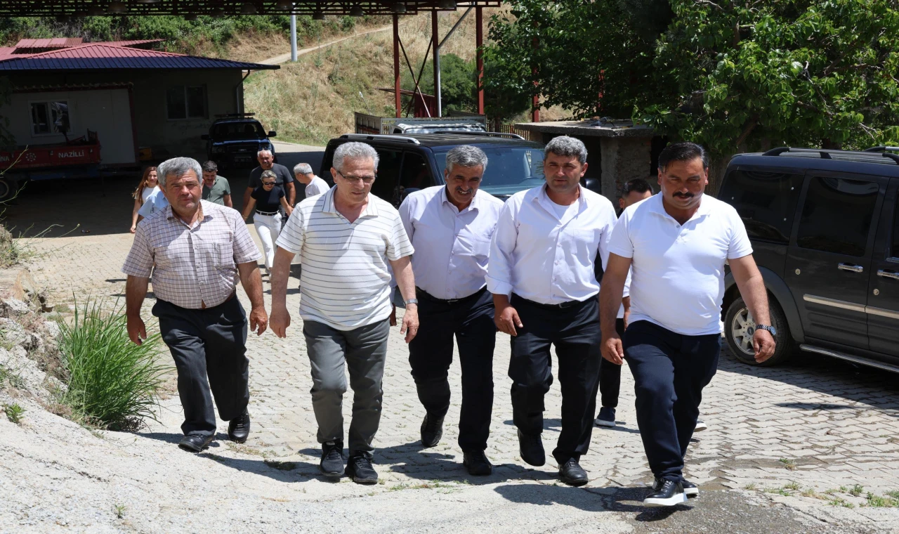 BAŞKAN TETİK’TEN MAHALLELERE ZİYARET TURU
