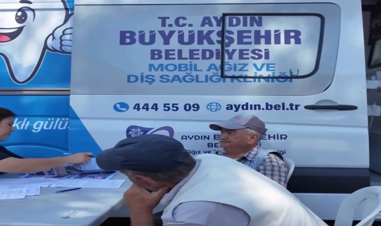 Mobil Diş Kliniği Bağarası’nda Yoğun İlgi Gördü
