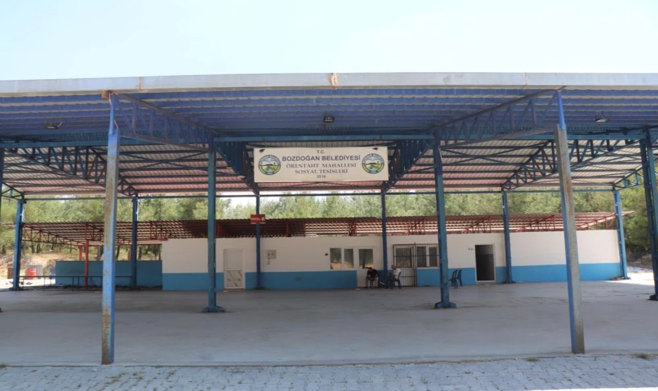 Örentaht Mahallesi’ndeki sosyal tesislerdeki eksikler tamamlandı