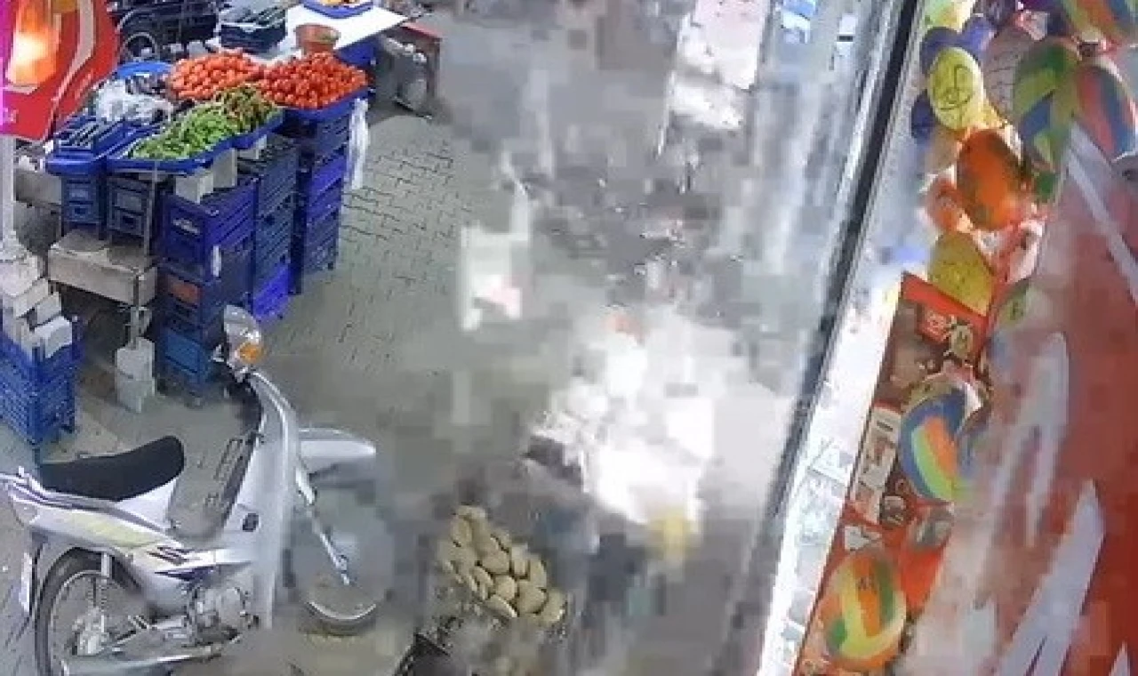 Sirke şişesi bomba gibi patladı