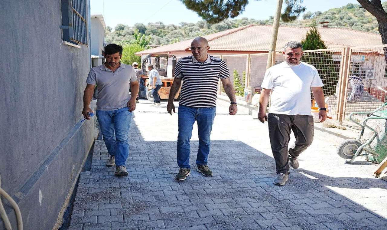 Başkan Zencirci, Mursallı'daki çalışmaları yerinde inceledi