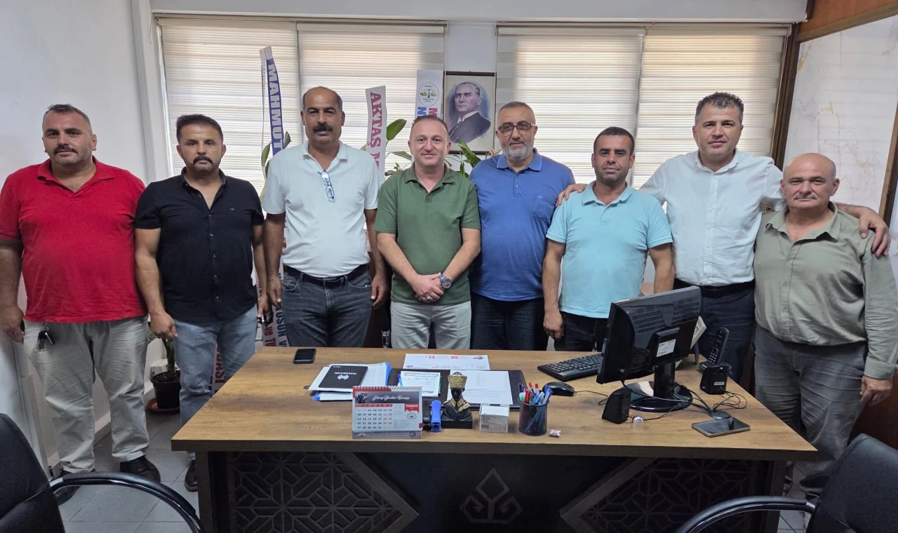 Nazilli'de Oda Başkanlarından Müdür Göksel Taş'a Hayırlı Olsun Ziyareti