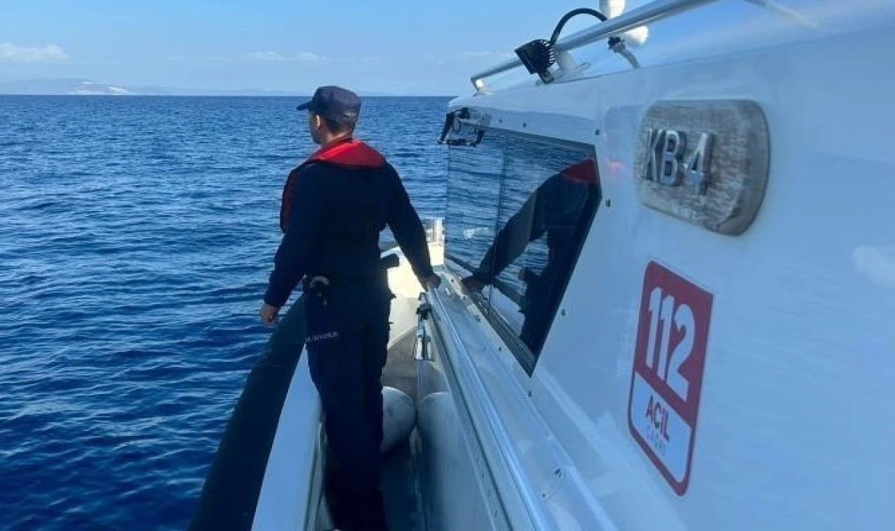 Sahil güvenlik Kuşadası’nda 1, Didim’de 3 kişiyi kurtardı