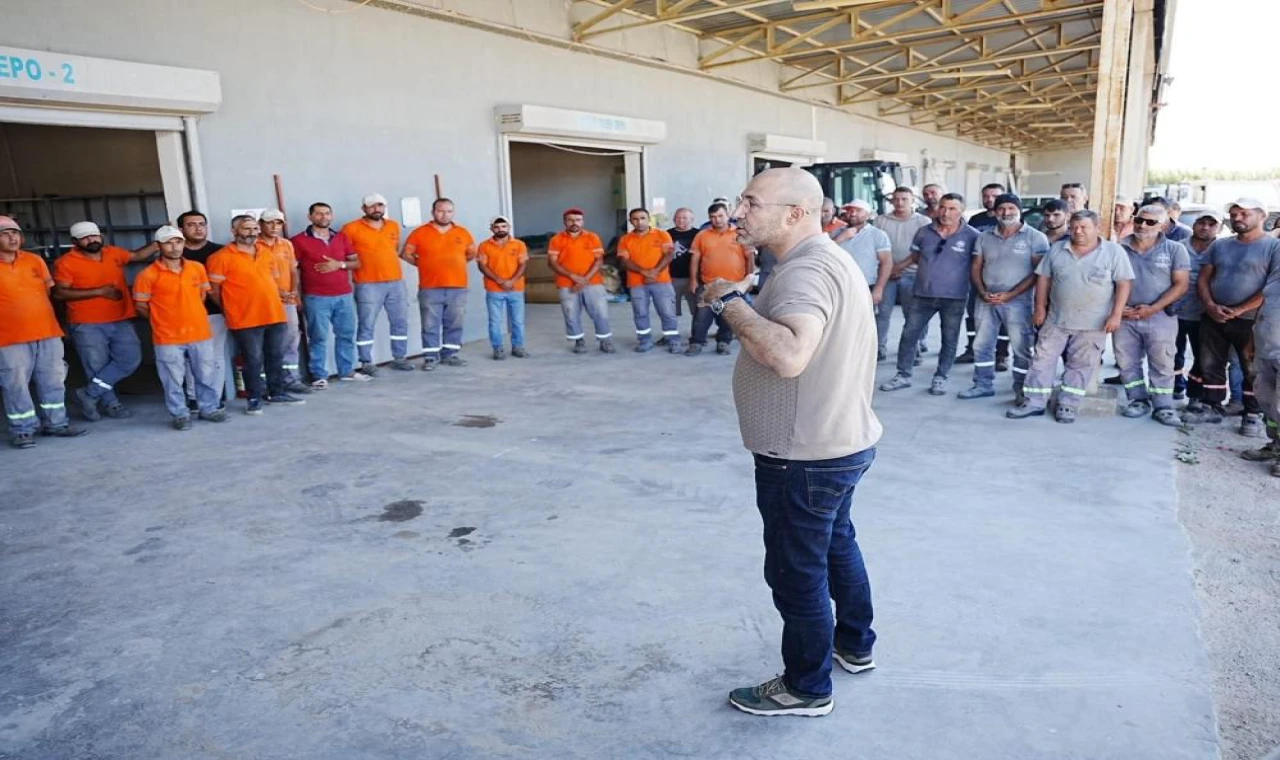 Bölgede etkili olan çöl sıcakları nedeniyle mesai saatleri değiştirildi