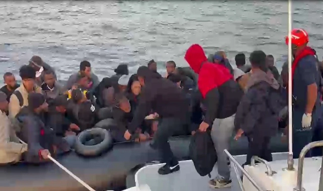 Didim’de düzensiz göçmen operasyonu