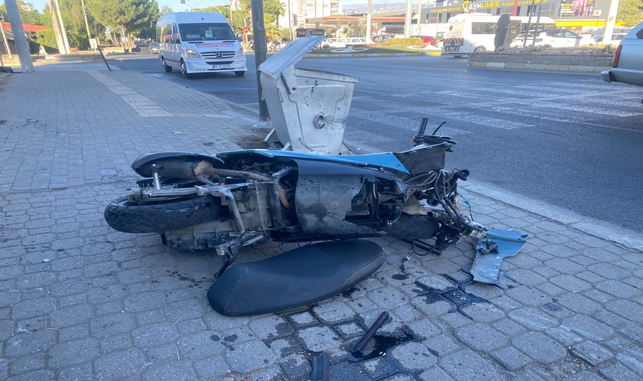 Nazilli’de İki Motosiklet Çarpıştı: 2 Yaralı